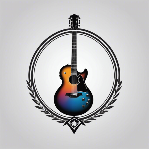 Sample logo of a music company