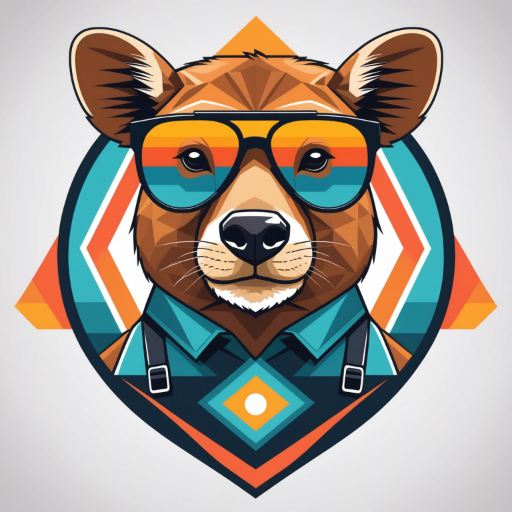 Sample Logo of a mascot capybara